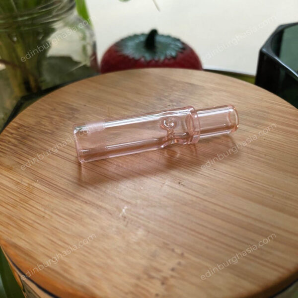 Cylinder-Shaped Glass Filter Tips With A Flared Base For Enhanced Stability