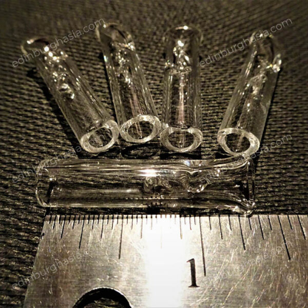 Cylinder-Shaped Glass Filter Tips In Different Lengths And Diameters