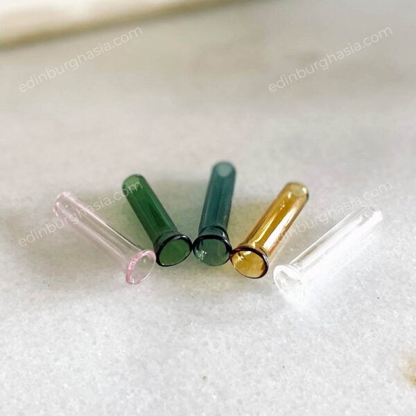 Unique Glass Filter Tips In Various Geometric Shapes And Sizes