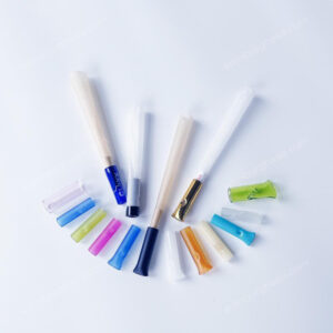 Customize Your Glass Tip: Variety of Shapes, Sizes, Colors, Logos, and Patterns