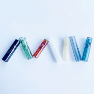 Round-Shaped Glass Filter Tips In 12mm Diameter Glass Tips Size For Smoking