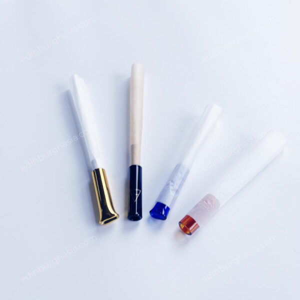 Wholesale Price 9mm Diameter Glass Tips Flat Mouth Glass Filter Tips