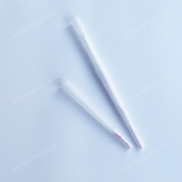 Shiny Matte Frosted Black Glass Tips - 10mm Diameter Glass Tips For Smoking