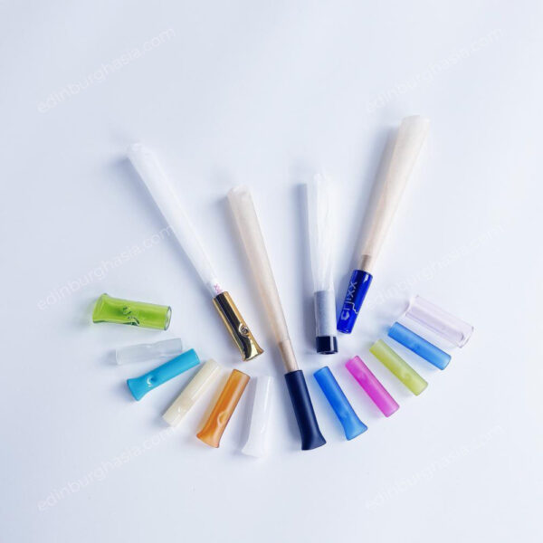X-Bottomed Glass Tips For Dankwoods And Packwoods Cones