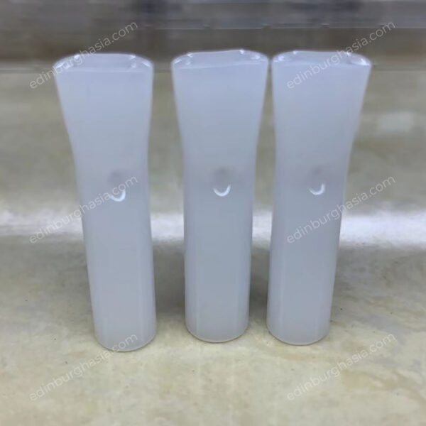 Empty Glass Tube In 10mm Diameter Glass Tips For Convenient Storage Of Packwoods And Pre-Rolled Joints