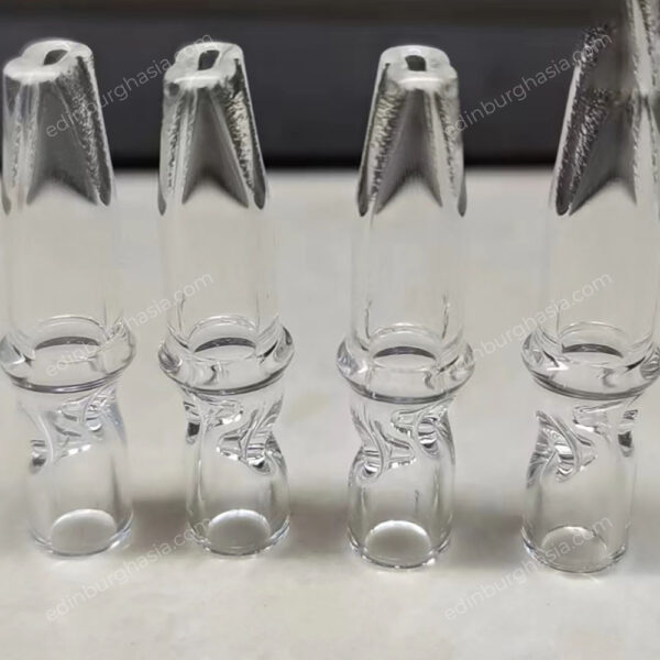 Customized Glass Smoking Tips With Logo And Color Options