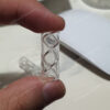 Custom Glass Filter Tips - Twisted - 11 mm x 25 mm - Round - No Lip - With Plastic Tube - 5 ml